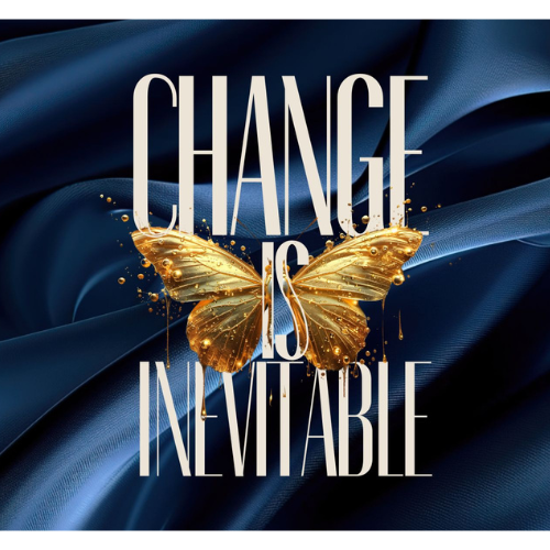 2025 MANTRA CHANGE IS INEVITABLE SPIRAL NOTEBOOK & BINDER BUNDLE.