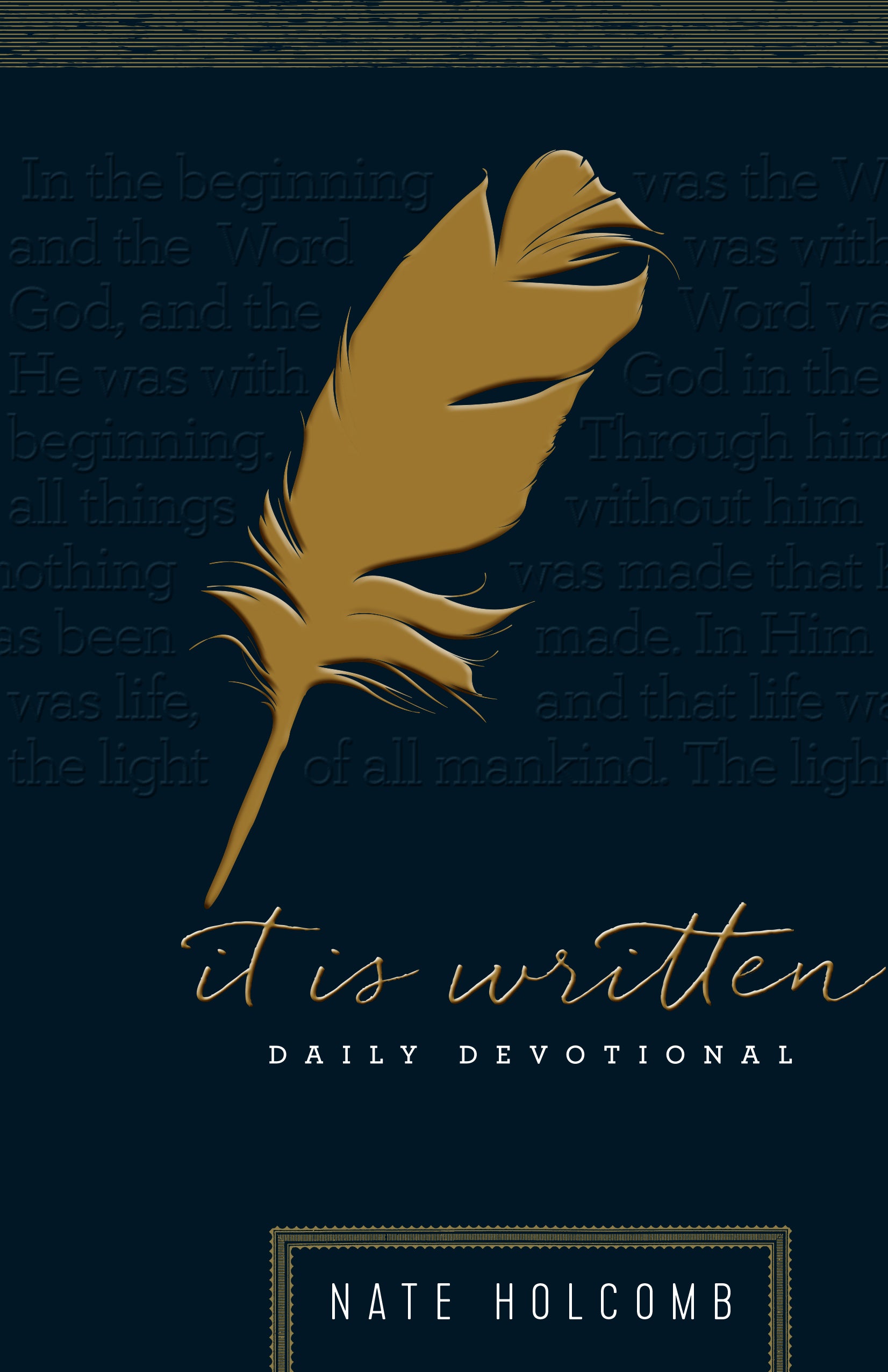 It Is Written Hardback Devotional