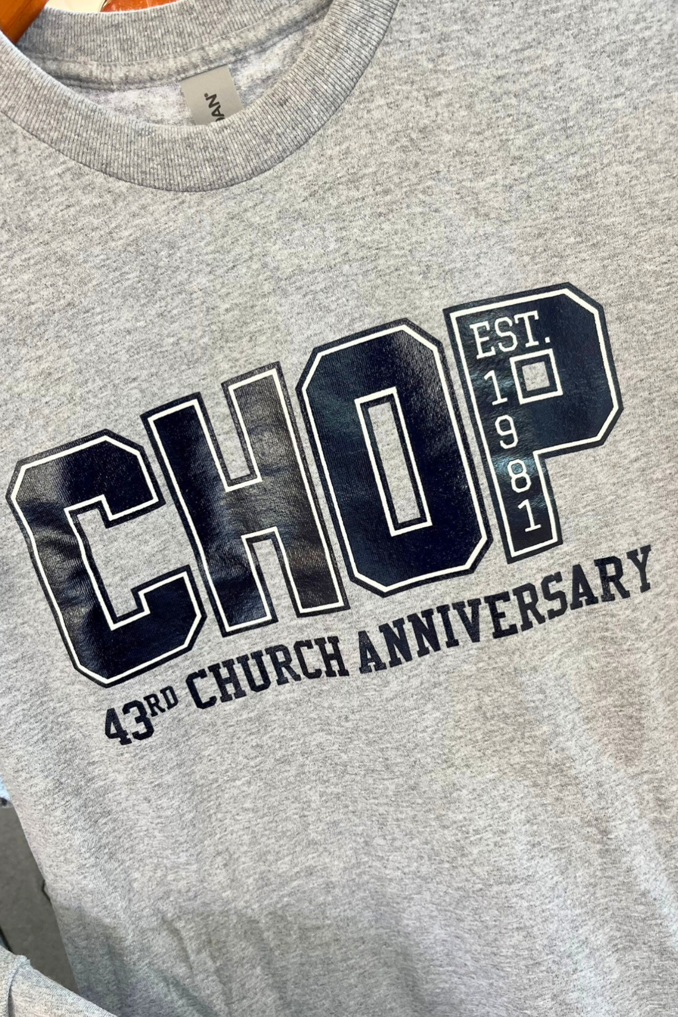 Exclusive Chop Anniversary Graphic T-Shirt