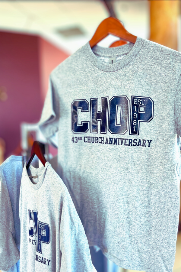 Exclusive Chop Anniversary Graphic T-Shirt