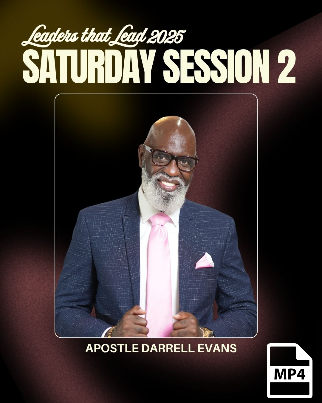 Apostle Darrell Evans Tag Your It "Grace for Change" MP4