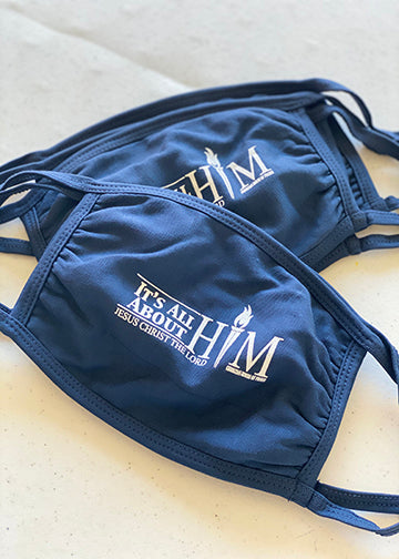 It's All About Him Printed Cloth Face Mask